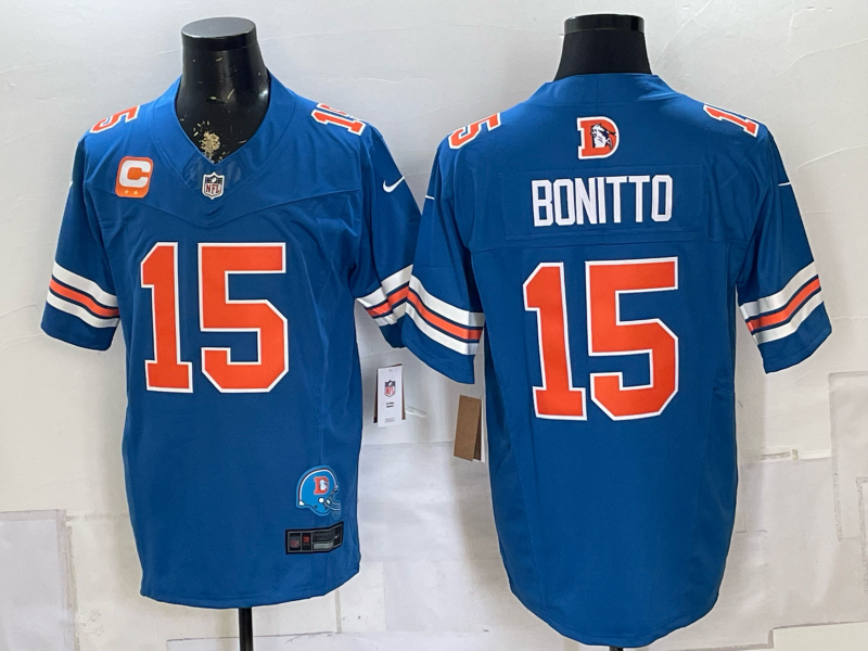 Men 2026 Denver Broncos #15 Bonitto blue Nike Limited NFL Jersey 0804002